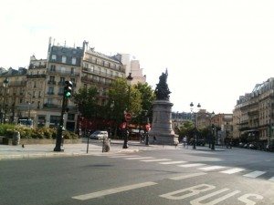 3rd August 2014 at the Place de Clichy