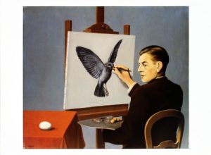 Magritte exhibition paris painting 