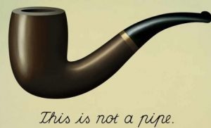 English Magritte exhibition This is not a pipe