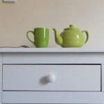 My lime green teapot in my 52 Clichy Paris apartment